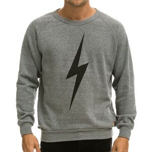 NWOT Aviator Nation Heather Gray Sweatshirt In XS True To Size